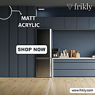 Frikly offers a range of Premium Quality Matte Finish Acrylic Laminate & Mica that can be bought at affordable prices...