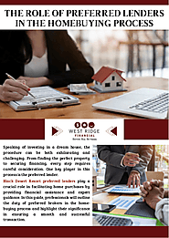 The Role of Preferred Lenders in the Homebuying Process