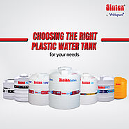 Choosing the Right Plastic Water Tank for Your Needs
