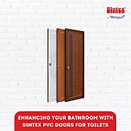Enhancing Your Bathroom with Sintex PVC Doors for Toilets