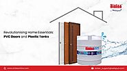 Revolutionising Home Essentials: PVC Doors and Plastic Tanks | by Sintex | Apr, 2024 | Medium