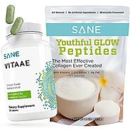 SANE Vitaae Supplement with Youthful Glow Collagen Hydrolysis Powder