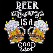 Download Beer Always Is A Good Idea Ditial Embroidery Design