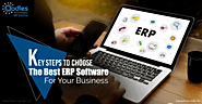 Key Steps To Choose The Best ERP Software For Your Business