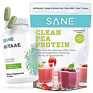 SANE Vitaae Supplement with Raw Pea Protein