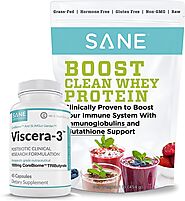 SANE Viscera 3 Postbiotics with Boost Whey Protein