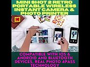 #short Mini Shot 2 Retro Portable Wireless Instant Camera & Photo Printer