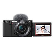 Sony Alpha ZV-E10L 24.2 Mega Pixel Interchangeable-Lens Mirrorless vlog Camera