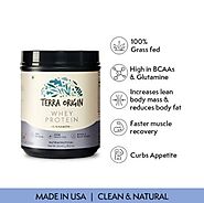 Buy Grass-Fed Whey Protein Powder Online at Terra Origin