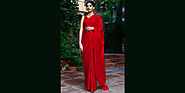 Sensational Red Saree Looks: 4 Stylish Ways to Wear with Elegance
