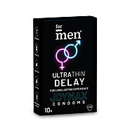 ForMen JoyMax Ultra Thin Delay Condoms | Best Long Lasting Condom