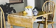 Drop Leaf Kitchen And Dining Tables For Small Spaces