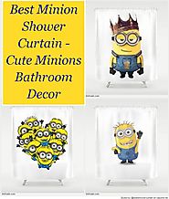 Cute Minion Shower Curtain Designs Fun Minions For Your Bathroom