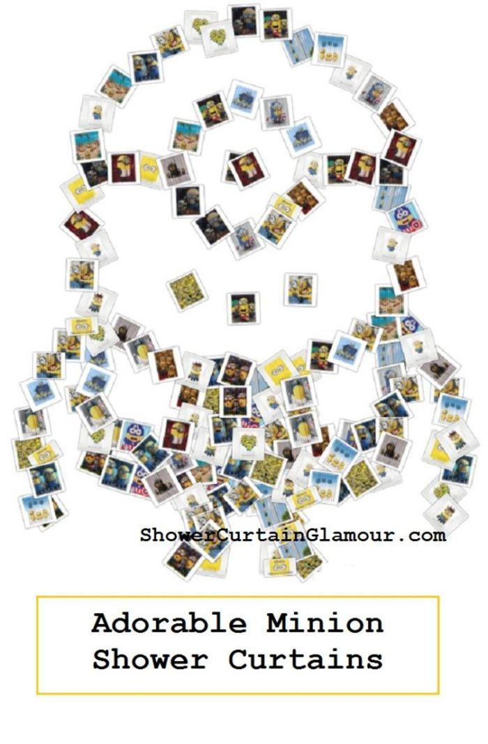 Cute Minion Shower Curtain Designs Fun Minions For Your Bathroom