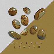 Jasper Gemstone | High-quality Picture Jasper Cabochons