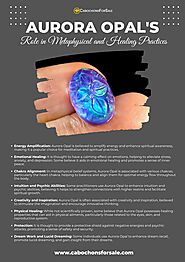 Aurora Opal's Role in Metaphysical and Healing Practices