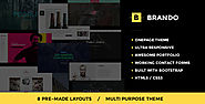 Brando Responsive & Multipurpose OnePage Template