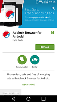 Adblock Plus Browser for Android now on Google Play Store
