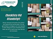 Checklista Vid Utlandsflytt