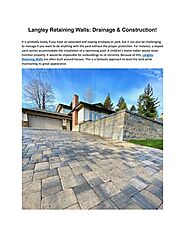 Langley Retaining Walls - Showcase Landscaping Inc.
