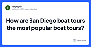 Boat rides in San Diego