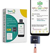 BeatO Smart Glucometer Kit along with pack of 20 strips & 10 lancet