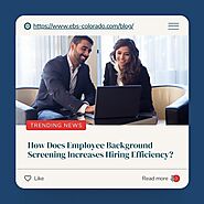 How Employee Background Screening Increase Hiring Efficiency - Tumblr