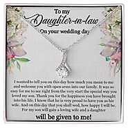 To My Daughter-In-Law Necklace At Pkt's Jewelry Gift Shop
