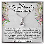 Sparkling To My Daughter-In-Law Alluring Necklace From Pkt's Jewelry Gift Shop LLC