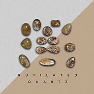 Buy Rutilated Quartz Gemstone Cabochons Online in the USA at the Best Prices