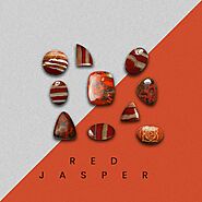 Buy Beautiful Red Jasper Cabochons Online - CabochonsForSale