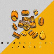 Shop Bumble Bee Jasper Gemstones Online | CabochonsForSale