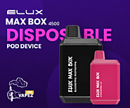 Elux Max Box 4500 Disposable Pod Device Only £10 Cheap Price