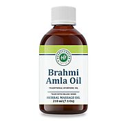 Brahmi Amla Hair Oil - Ayurvedic Hair Oil in USA - HerbsForever