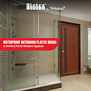 Waterproof Bathroom Plastic Doors: A Perfect Fit for Modern Spaces