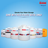 Elevate Your Water Storage Game with these Plastic Water Tanks