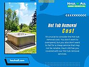 Hot Tub Removal Cost