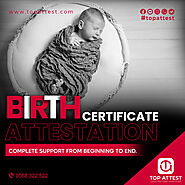 Peace of Mind with Verified Birth Certificates: Attestation Services