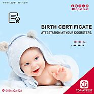 Ensure the validity of your birth certificate with our reliable birth certificate attestation services.