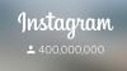 Instagram Hits 400 Million Users