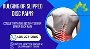 Best Physio For Lower Back Pain ( Bulging Disc & Slipped Disc ) | Skyview Ranch Physiotherapy +1 403-275-0105