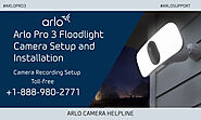 Arlo Pro 3 Floodlight Camera Setup and Installation | +1-888-980-2771