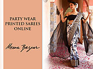 Printed Sarees Online - mbz