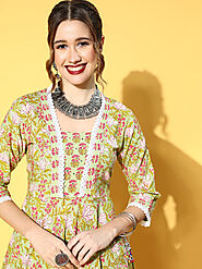Anarkali Suits : Buy Anarkali Suits for Women Online from Jaipur Kurti