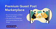 OutreachMantra - Buy & Sell Premium Guest Post Marketplace