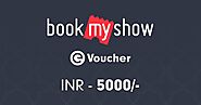 Book My Show E-Voucher Rs. 5000 | Book My Show Gift Cards