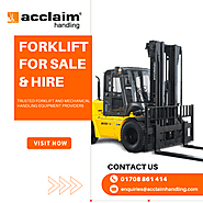 Forklift Hire and Sales - Acclaim Handling