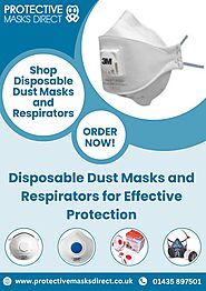 Shop Disposable Masks and Respirators | Protective Masks Direct