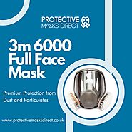 3M 6000 Full Face Mask - Premium Protection from Dust and Particulates