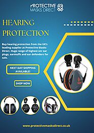 Shop Hearing Protection Equipment | Protective Mask Direct